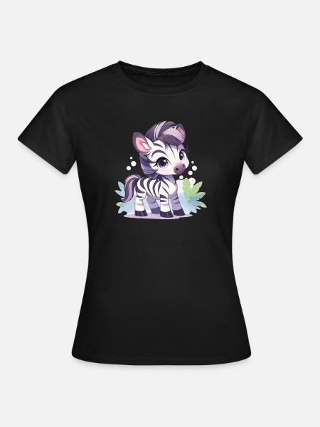 Zebras Zebra - Frauen T-Shirt - Schwarz