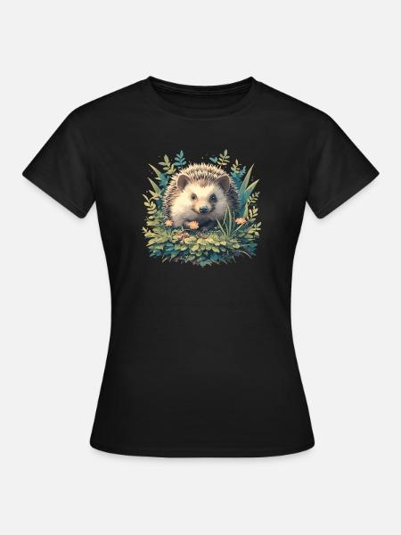 Hedgehog - Women's T-Shirt - black