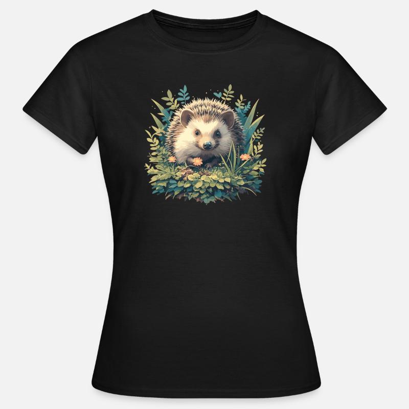 Hedgehog - Women's T-Shirt - black