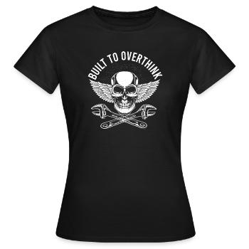Génie mécanique Ingénieur mécanique - T-shirt Femme - noir - Devant - AI Model Female 172 dark (172cm)