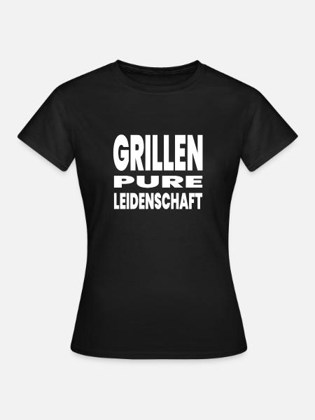 Grillen - Frauen T-Shirt - Schwarz