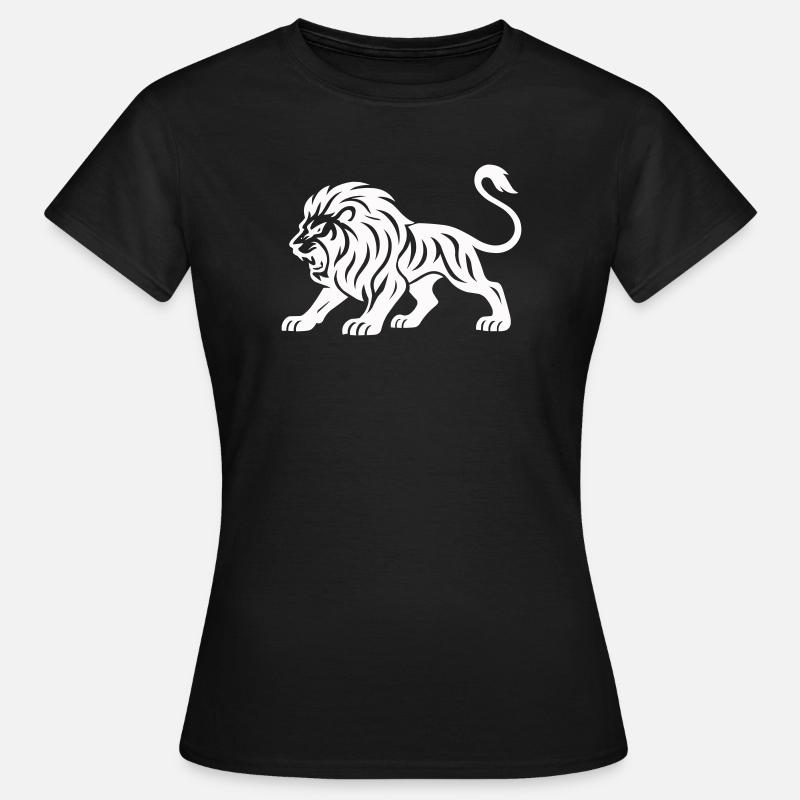 Tiger Silhouette - Women's T-Shirt - black