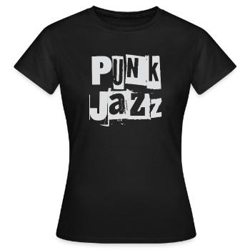 Punk Jazz Fusion - Frauen T-Shirt - Schwarz - Vorne - AI Model Female 172 dark (172cm)