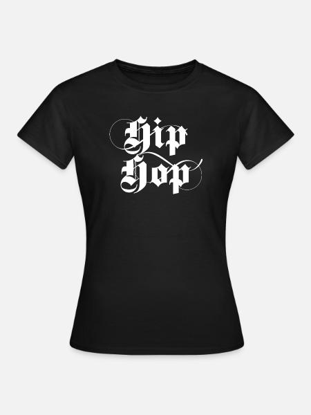 Gothic HipHop Musik Logo. - Frauen T-Shirt - Schwarz