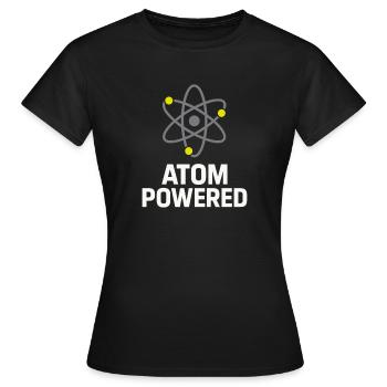 Proud - Women's T-Shirt - black - Front - AI Model Female 172 dark (172cm)