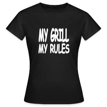 Griller - T-shirt Femme - noir - Devant - AI Model Female 172 dark (172cm)