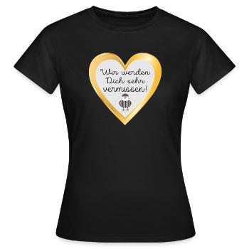 ADIEU SEAGULL - T-shirt Femme - noir - Devant - AI Model Female 172 dark (172cm)
