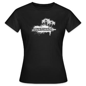 Guatemala als Urlaub - Frauen T-Shirt - Schwarz - Vorne - AI Model Female 172 dark (172cm)