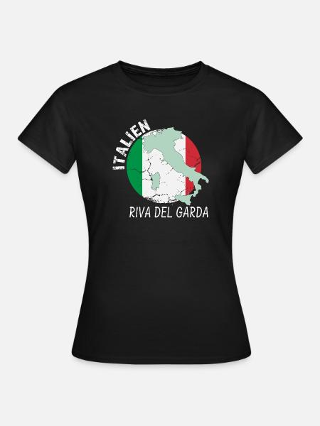 Riva del Garda - Frauen T-Shirt - Schwarz