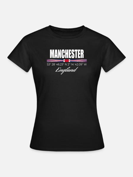 Manchester - Frauen T-Shirt - Schwarz