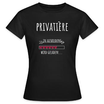 Mode de vie Profession Éducation Futurs corsaires - T-shirt Femme - noir - Devant - AI Model Female 172 dark (172cm)