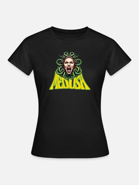 Medusa - Frauen T-Shirt - Schwarz