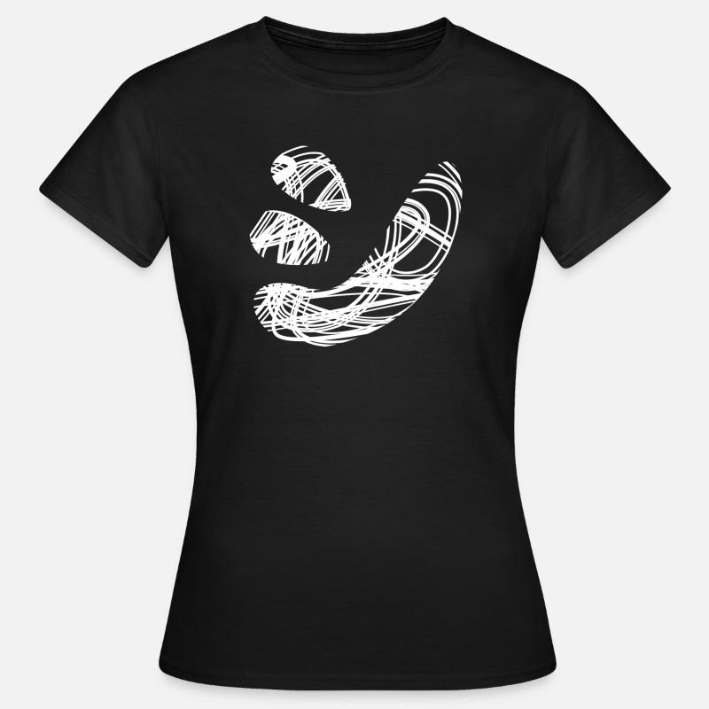 Japanese text 'シ' (shi) pattern - Women's T-Shirt - black