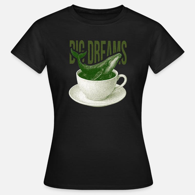 Dreams Tide Cup - Women's T-Shirt - black