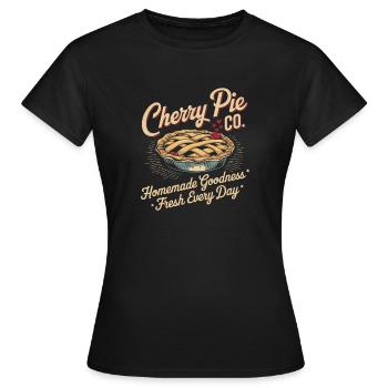 Boulangerie Vintage Publicité - T-shirt Femme - noir - Devant - AI Model Female 172 dark (172cm)