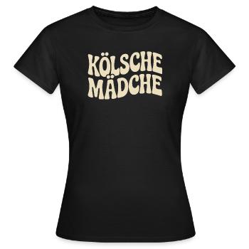 Cologne Filles Carnaval Cologne Filles - T-shirt Femme - noir - Devant - AI Model Female 172 dark (172cm)