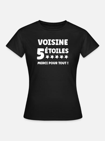 Nachbar - Frauen T-Shirt - Schwarz