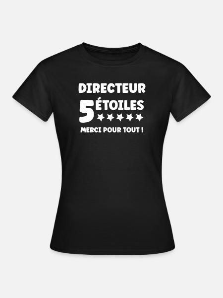 Regisseur - Frauen T-Shirt - Schwarz