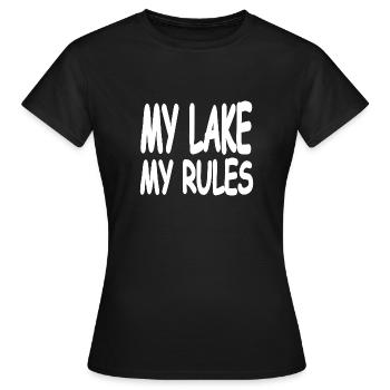 See - Frauen T-Shirt - Schwarz - Vorne - AI Model Female 172 dark (172cm)