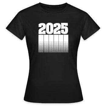 2025 2025 - T-shirt Femme - noir - Devant - AI Model Female 172 dark (172cm)