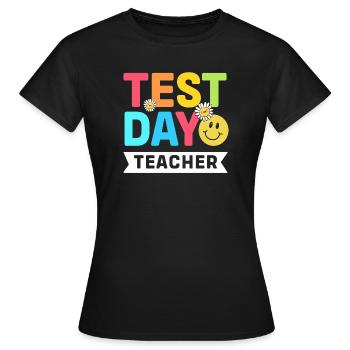 Professeur d’examen Abi Abitur - T-shirt Femme - noir - Devant - AI Model Female 172 dark (172cm)