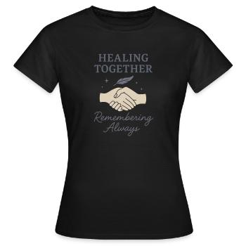 Bereavement Support Remembrance Group - Women's T-Shirt - black - Front - AI Model Female 172 dark (172cm)