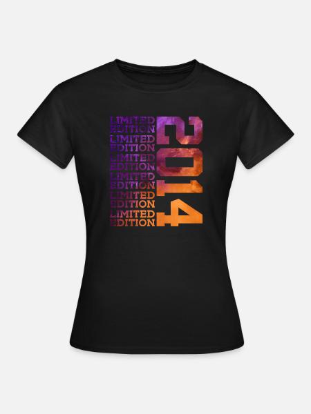 12 Jahre LIMITED EDITION 2014 12. Geburtstag - Frauen T-Shirt - Schwarz