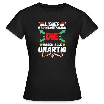 Tir à l’arc Tir à l’arc Tir à l’arc - T-shirt Femme - noir - Devant - AI Model Female 172 dark (172cm)