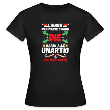 Tir à l’arc Tir à l’arc Tir à l’arc - T-shirt Femme - noir - Devant - AI Model Female 172 dark (172cm)