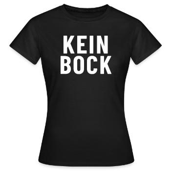 Pas d’humeur - T-shirt Femme - noir - Devant - AI Model Female 172 dark (172cm)