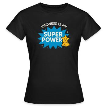Sympathie anti-harcèlement, Lève-toi - T-shirt Femme - noir - Devant - AI Model Female 172 dark (172cm)