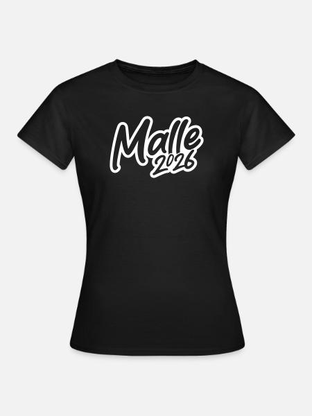Malle 2026 - Frauen T-Shirt - Schwarz