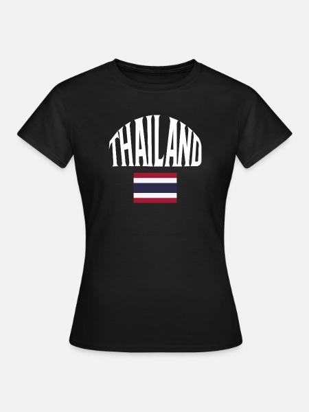 Thailand - Frauen T-Shirt - Schwarz