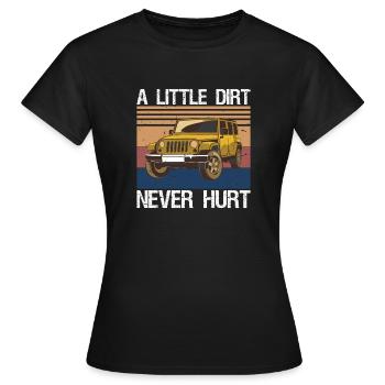 SUV tout-terrain UTV Dad Off-Road Racing - T-shirt Femme - noir - Devant - AI Model Female 172 dark (172cm)