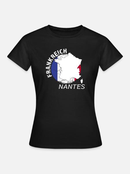 Nantes - Frauen T-Shirt - Schwarz