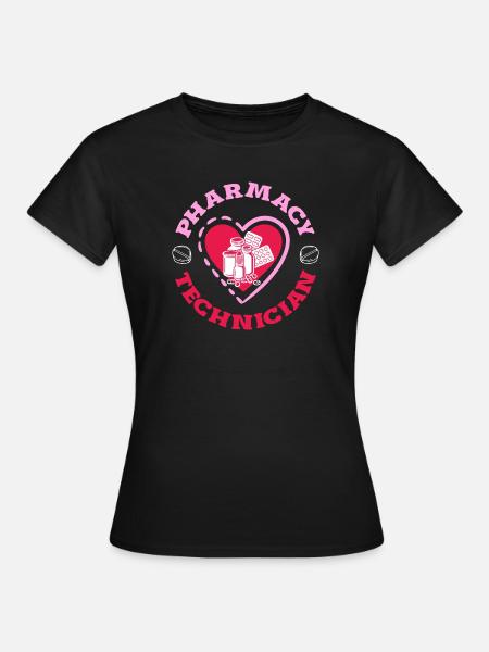 Apotheker Pharmazeutisch-technischer - Frauen T-Shirt - Schwarz