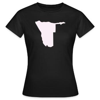 Nambia Silhouette - T-shirt Femme - noir - Devant - AI Model Female 172 dark (172cm)