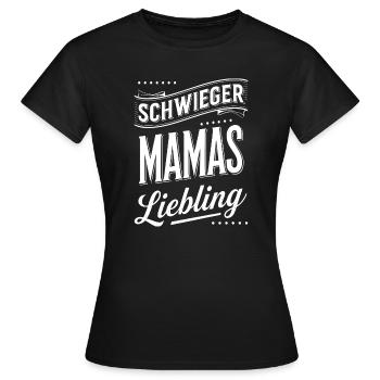 Son-in-law Daughter-in-law Mother-in-law - Women's T-Shirt - black - Front - AI Model Female 172 dark (172cm)