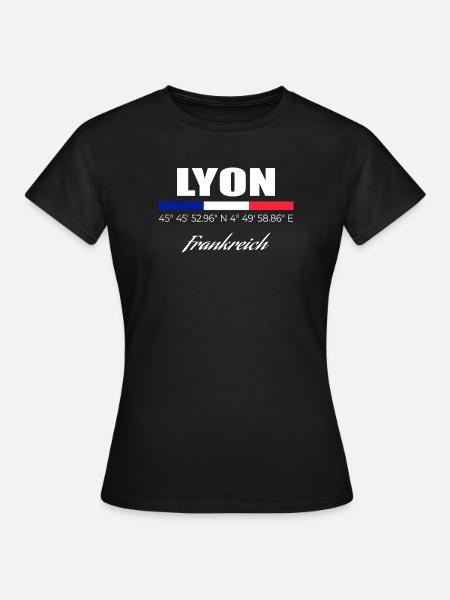 Lyon - T-shirt Femme - noir