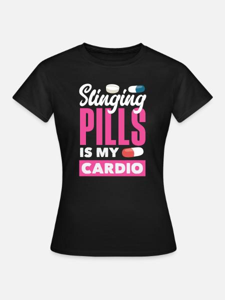 Apotheker Pharmazeutisch-technischer - Frauen T-Shirt - Schwarz