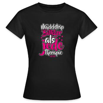 Girl Trip 2026 Gir des filles Strip des filles Strip des filles - T-shirt Femme - noir - Devant - AI Model Female 172 dark (172cm)