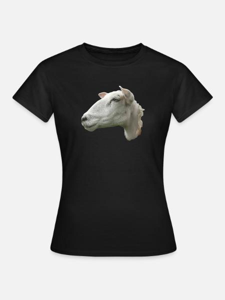 Schafkopf - Frauen T-Shirt - Schwarz