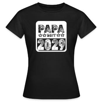 since 2029 - Women's T-Shirt - black - Front - AI Model Female 172 dark (172cm)