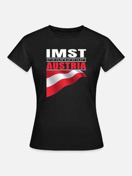 Imst - Frauen T-Shirt - Schwarz