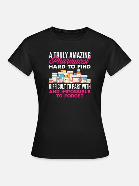 Apotheker Pharmazeutisch-technischer - Frauen T-Shirt - Schwarz