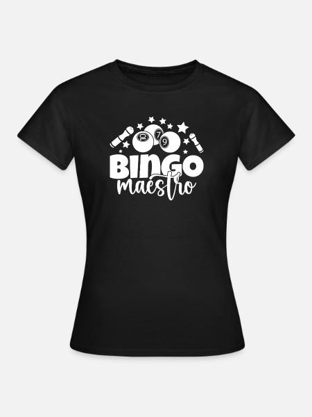 Bingo Player Maestro Bingo - Frauen T-Shirt - Schwarz