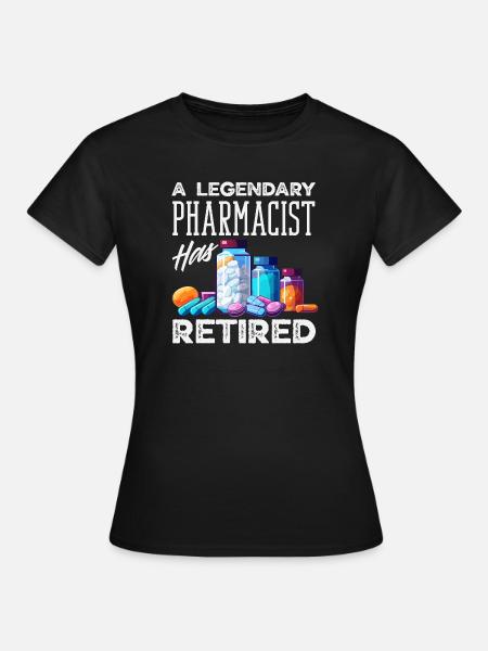 Apotheker Pharmazeutisch-technischer - Frauen T-Shirt - Schwarz