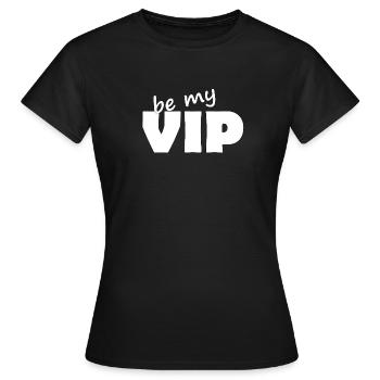 SOYEZ MON VIP - T-shirt Femme - noir - Devant - AI Model Female 172 dark (172cm)