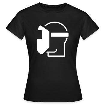 Welding, Welder, Welding Professional - Women's T-Shirt - black - Front - AI Model Female 172 dark (172cm)