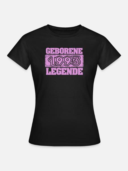 Legendary 1993 - Frauen T-Shirt - Schwarz